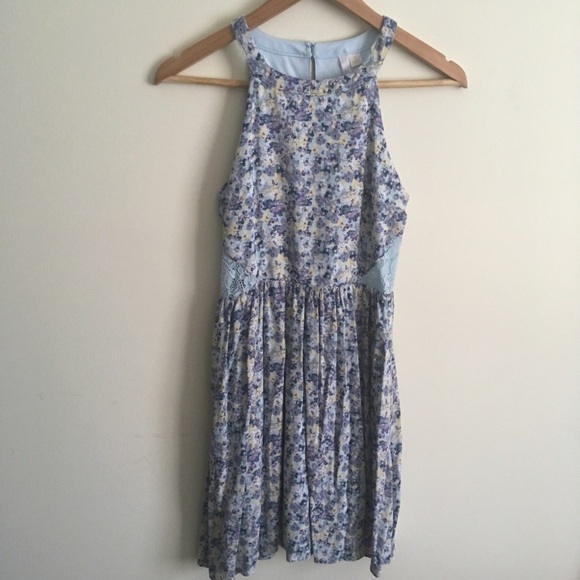 Disney Dresses & Skirts - Disney | Blue Cinderella Floral Dress Small